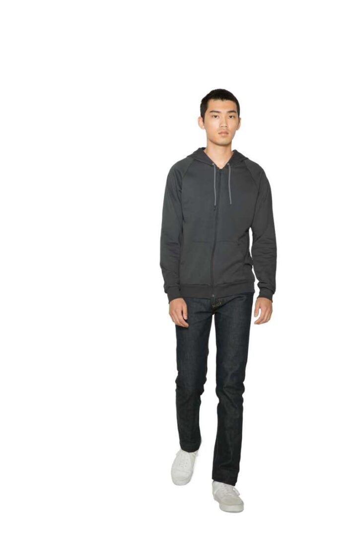 AA5497 UNISEX CALIFORNIA FLEECE ZIP HOODED SWEATSHIRT