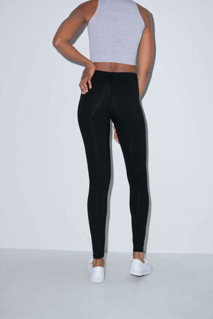 AA8328 WOMEN'S COTTON SPANDEX JERSEY LEGGING – Obrázok 8