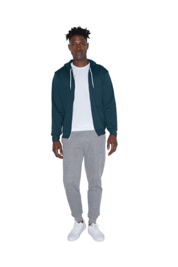 AAF497 UNISEX FLEX FLEECE ZIP HOODIE – Obrázok 5