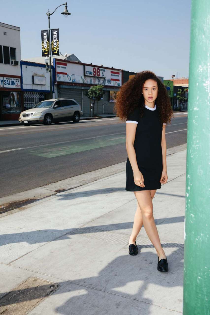 AARSABB3274 WOMEN'S POLY-COTTON RINGER T-SHIRT DRESS – Obrázok 3