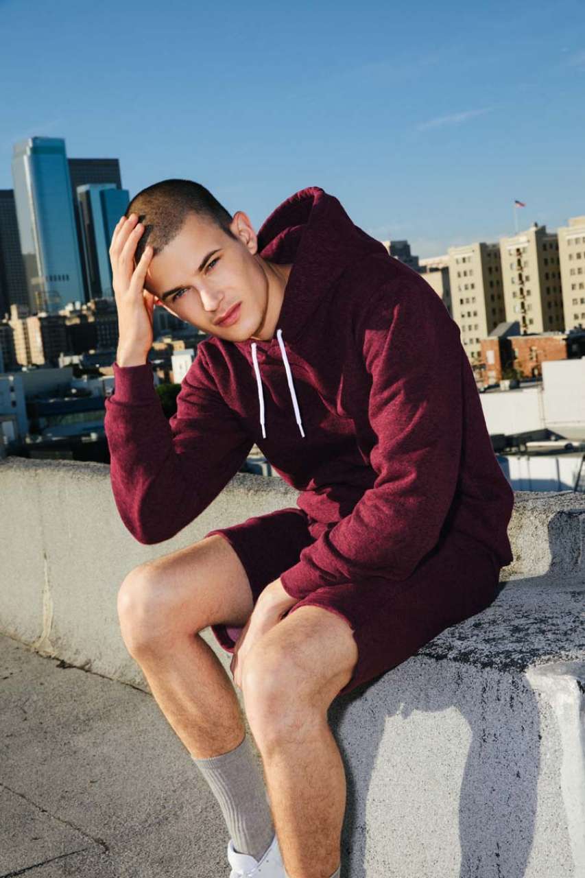 AARSAMT4239 UNISEX MOCK TWIST GYM SHORT – Obrázok 4