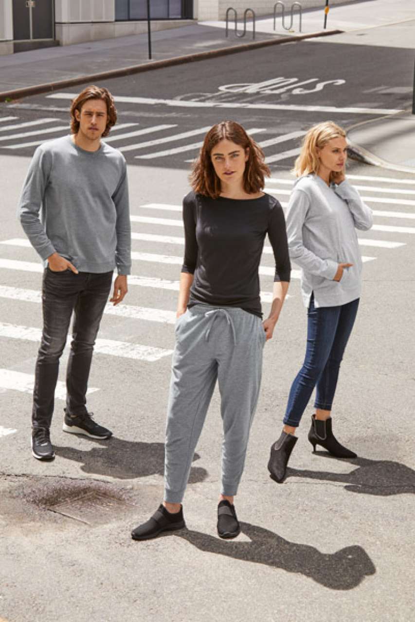 AN73000 UNISEX LIGHT TERRY CREW – Obrázok 6