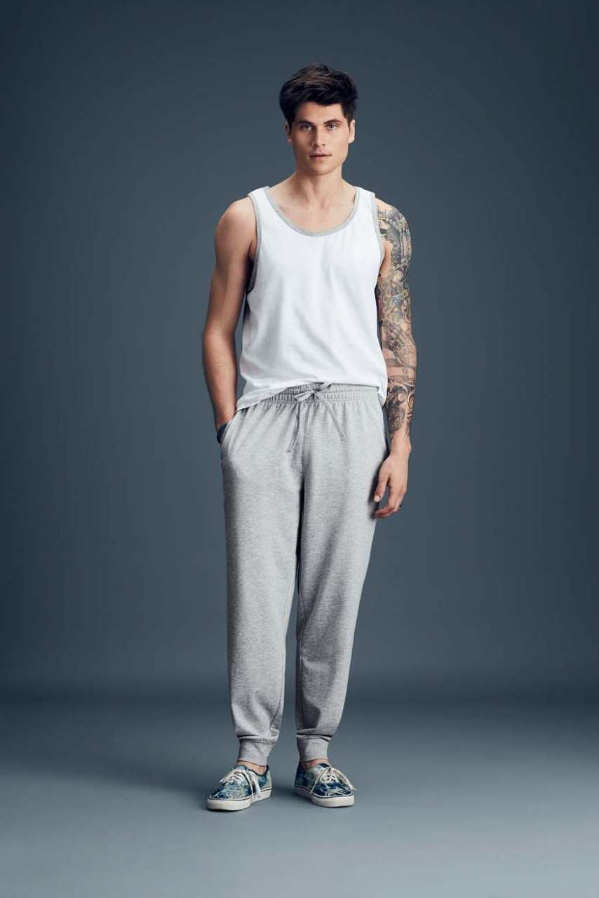 AN73120 UNISEX LIGHT TERRY JOGGER – Obrázok 5
