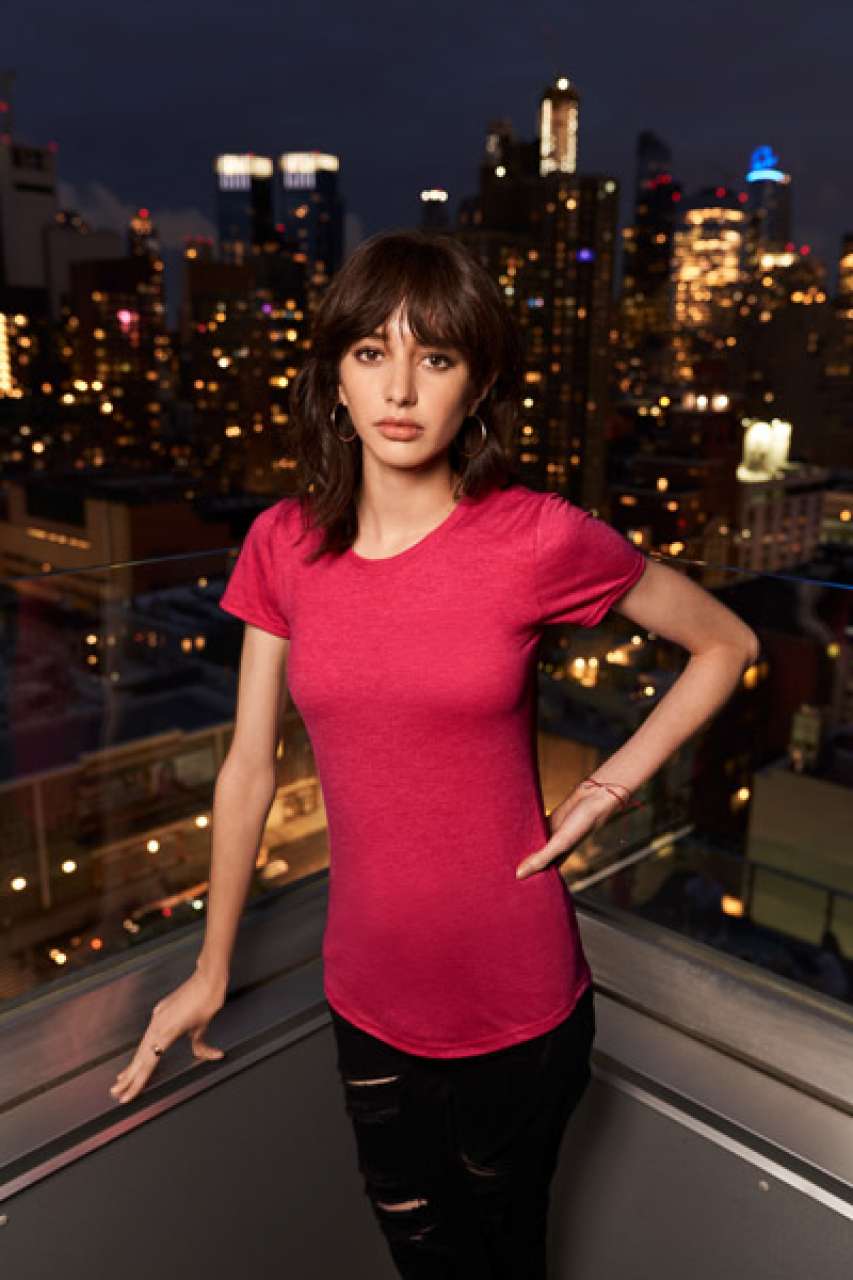ANL6750 WOMEN'S TRI-BLEND TEE – Obrázok 7