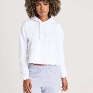 AWJH016 WOMEN'S CROPPED HOODIE
