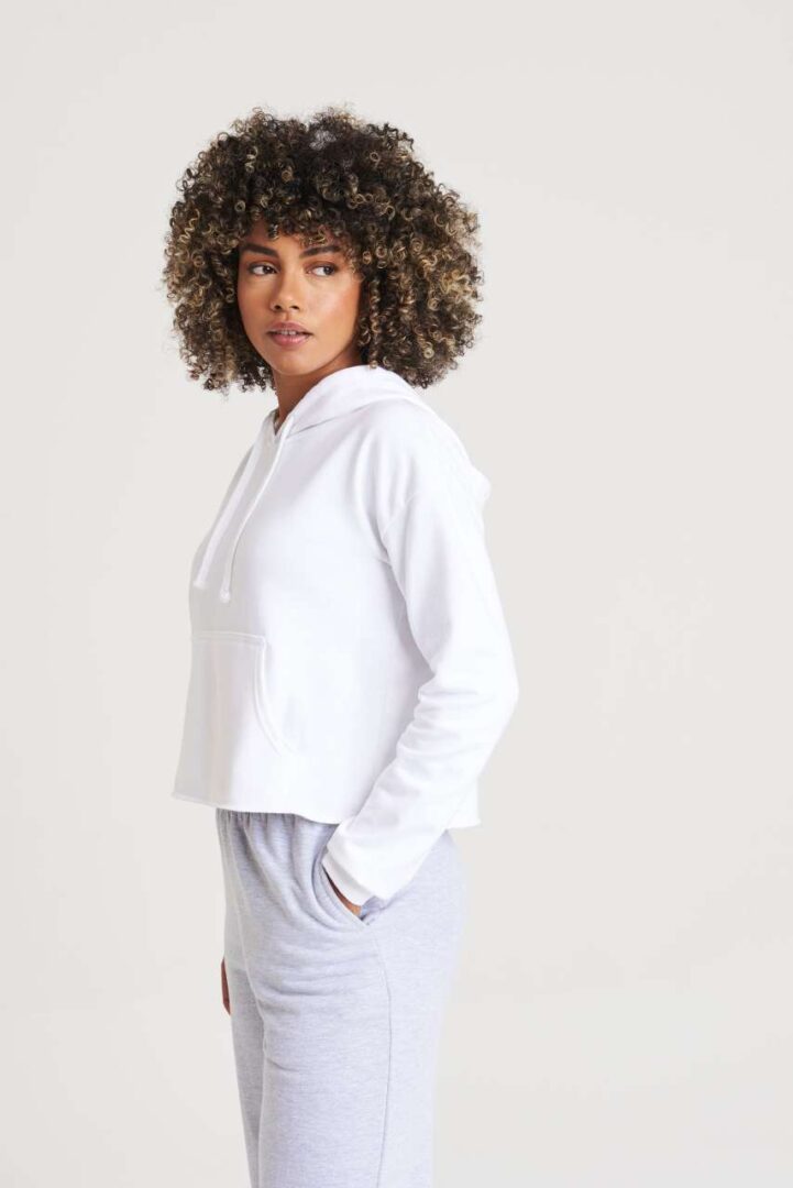 AWJH016 WOMEN'S CROPPED HOODIE – Obrázok 4