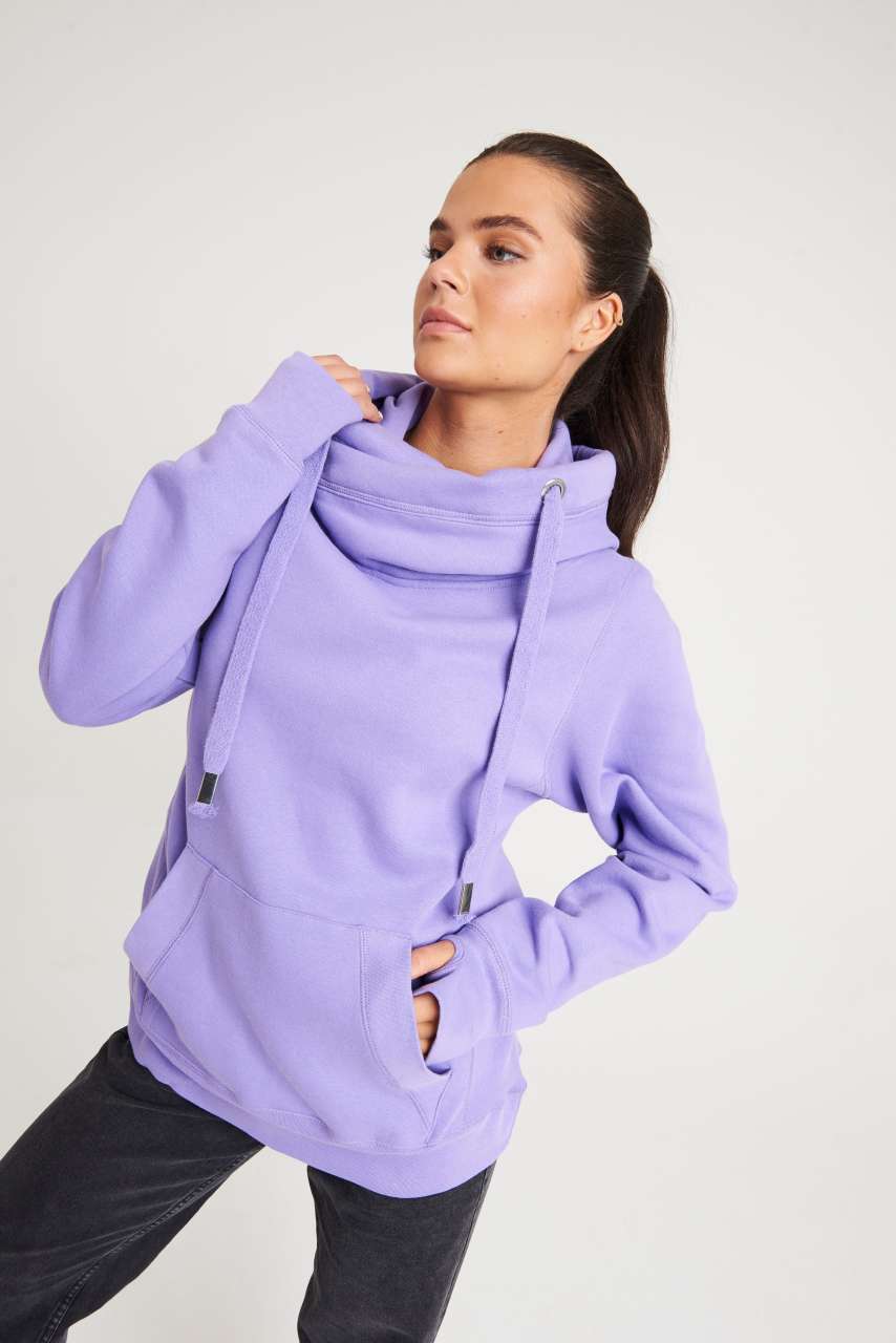 AWJH021 CROSS NECK HOODIE – Obrázok 3