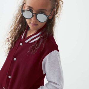 AWJH043J KIDS VARSITY JACKET