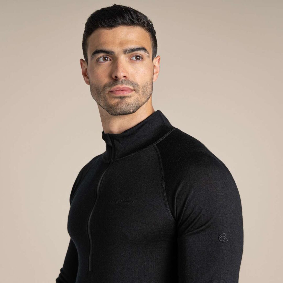 EXPERT MERINO HALF ZIP LONG SLEEVED BASELAYER II – Obrázok 3
