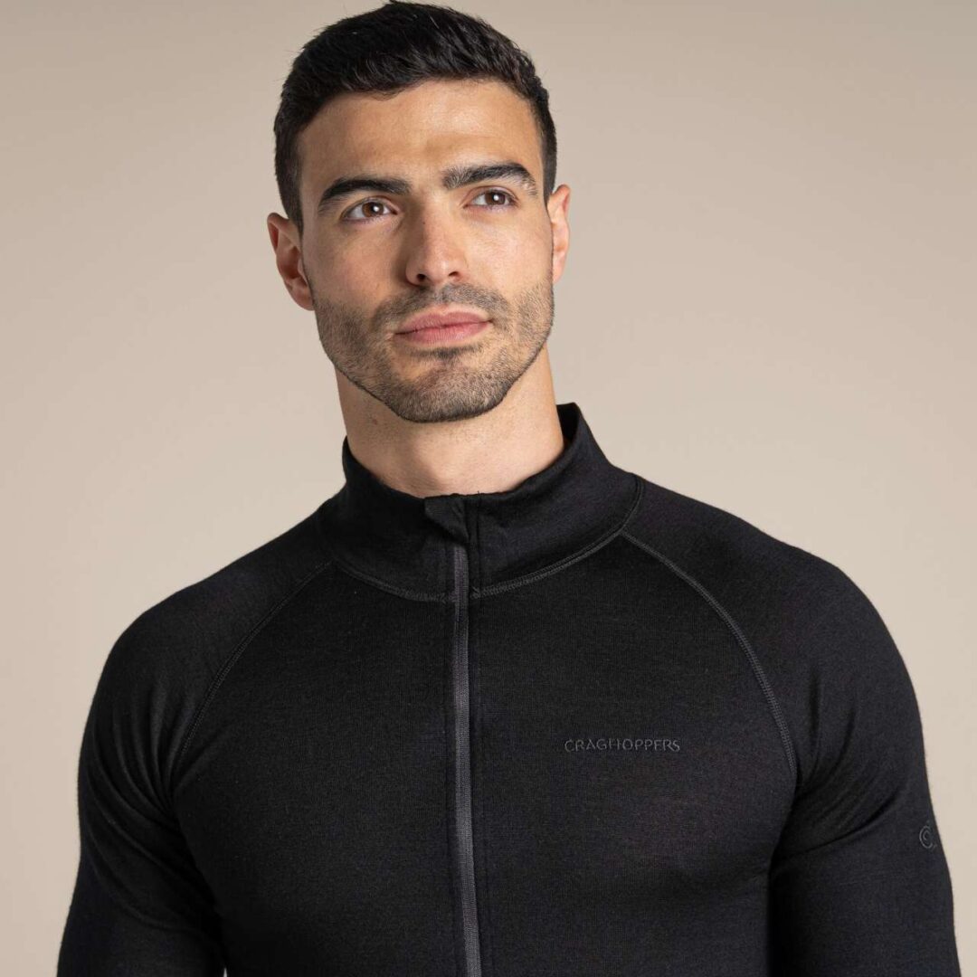 EXPERT MERINO HALF ZIP LONG SLEEVED BASELAYER II – Obrázok 4