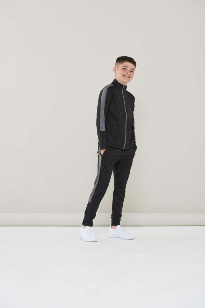 FHLV873 KID'S KNITTED TRACKSUIT TOP