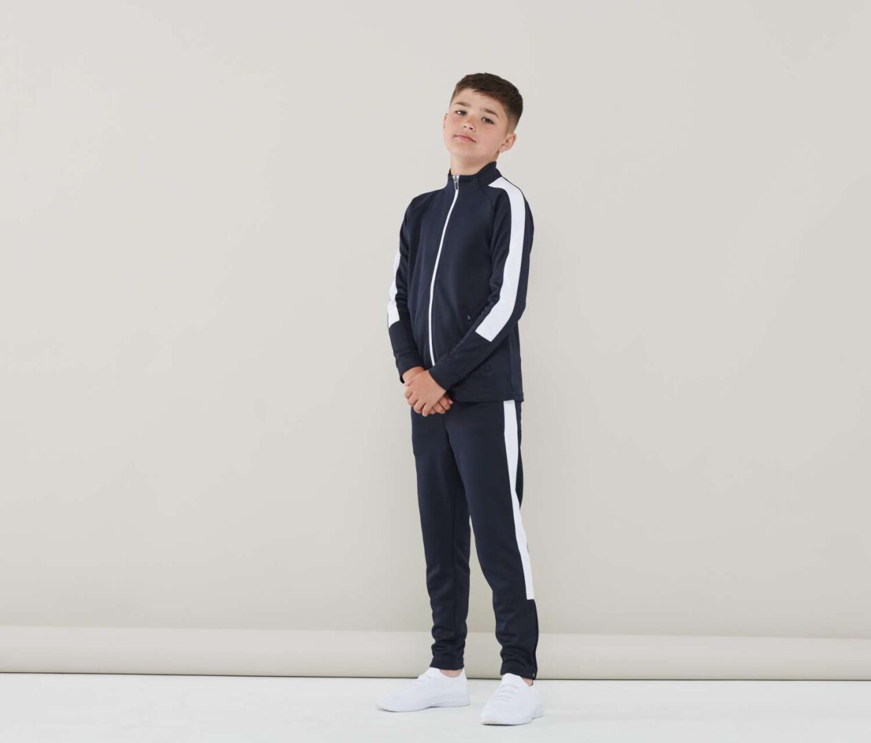 FHLV873 KID'S KNITTED TRACKSUIT TOP – Obrázok 3