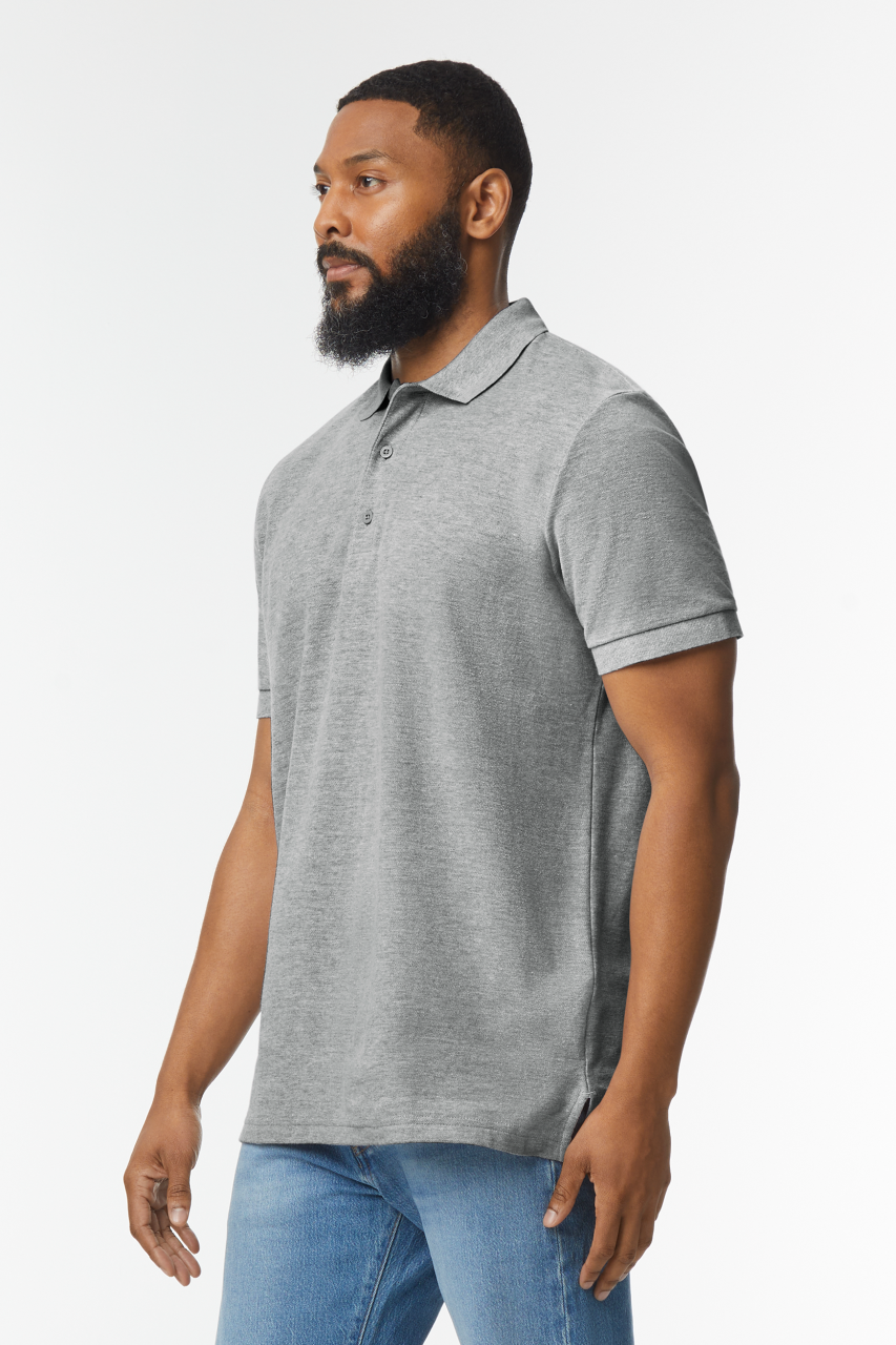 GI85800 PREMIUM COTTON® ADULT DOUBLE PIQUÉ POLO – Obrázok 4