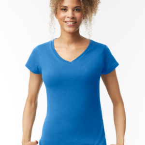 GIL64V00 SOFTSTYLE® LADIES' V-NECK T-SHIRT