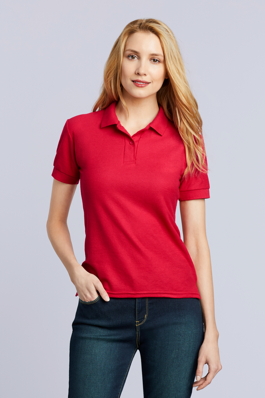 GIL75800 DRYBLEND® LADIES' DOUBLE PIQUÉ POLO