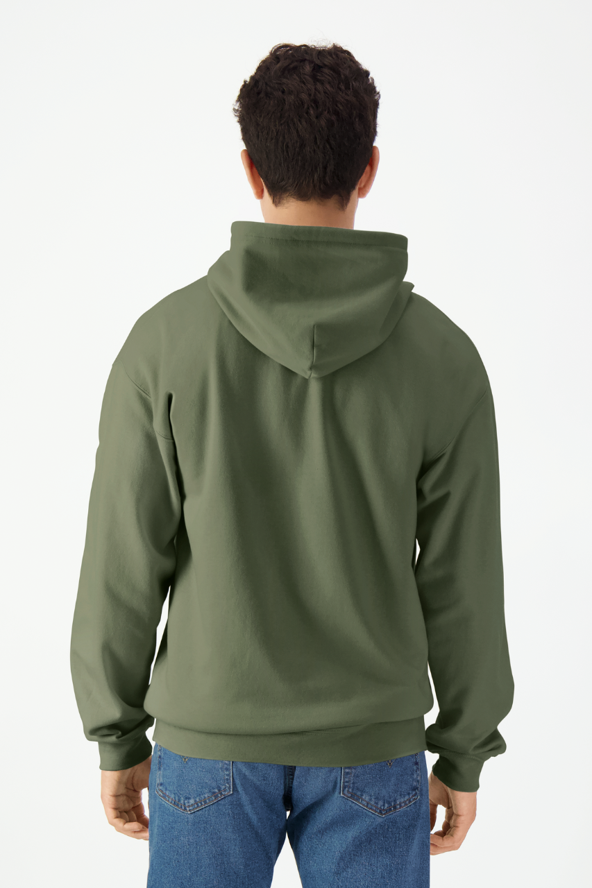GISF600 SOFTSTYLE® MIDWEIGHT FLEECE ADULT FULL ZIP HOODED SWEATSHIRT – Obrázok 4