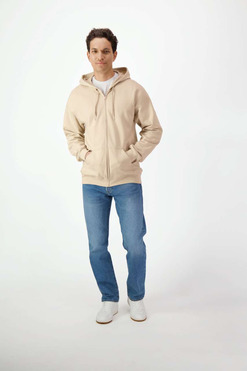 GISF600 SOFTSTYLE® MIDWEIGHT FLEECE ADULT FULL ZIP HOODED SWEATSHIRT – Obrázok 5