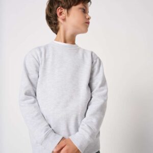 KIDS' BASIC ROUND NECK SWEATSHIRT
