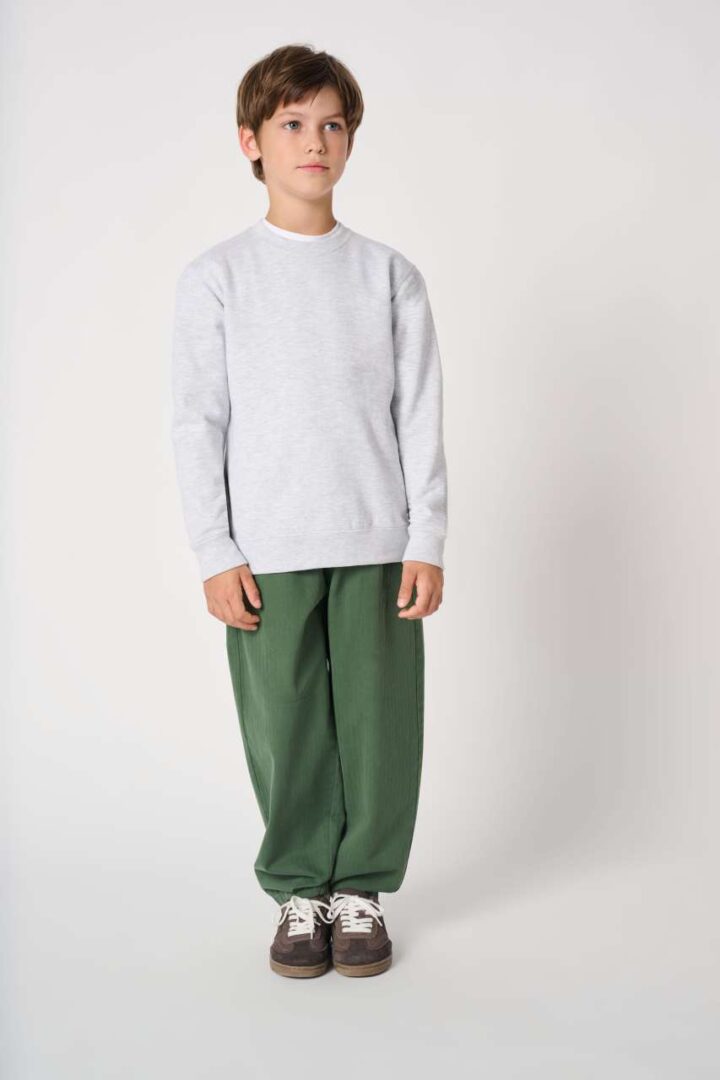 KIDS' BASIC ROUND NECK SWEATSHIRT – Obrázok 5