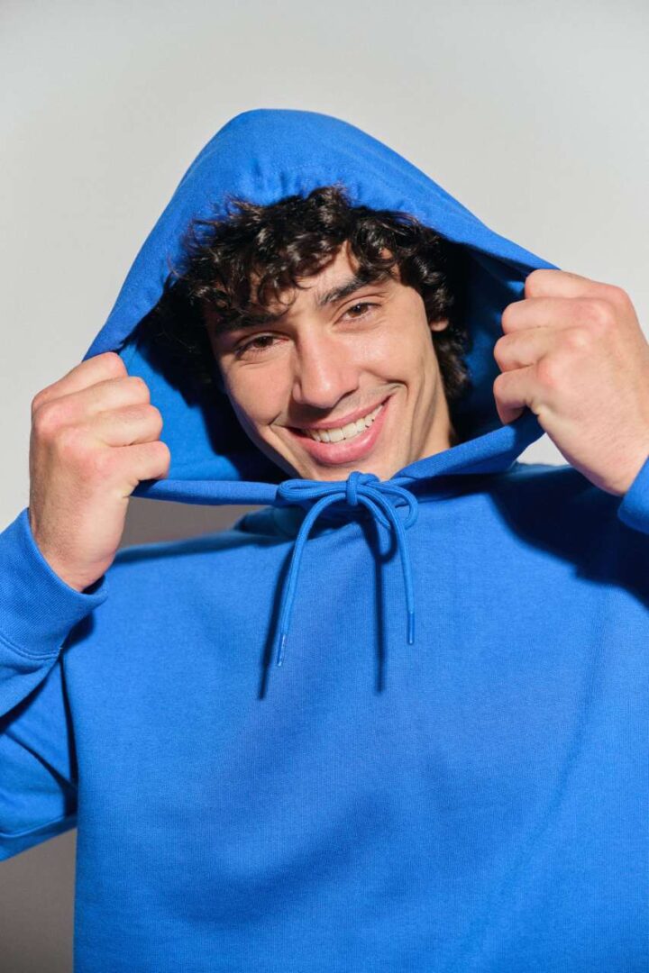 UNISEX BASIC HOODIE TUBULAR SWEATSHIRT – Obrázok 6