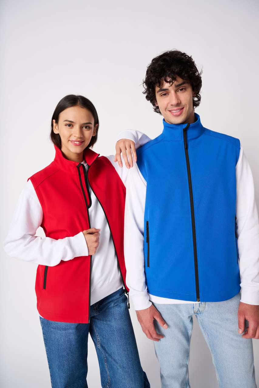 UNISEX BASIC SOFTSHELL BODYWARMER – Obrázok 6