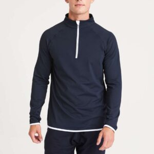 JC031 MEN'S COOL 1/2 ZIP SWEAT