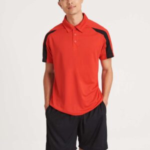 JC043 CONTRAST COOL POLO