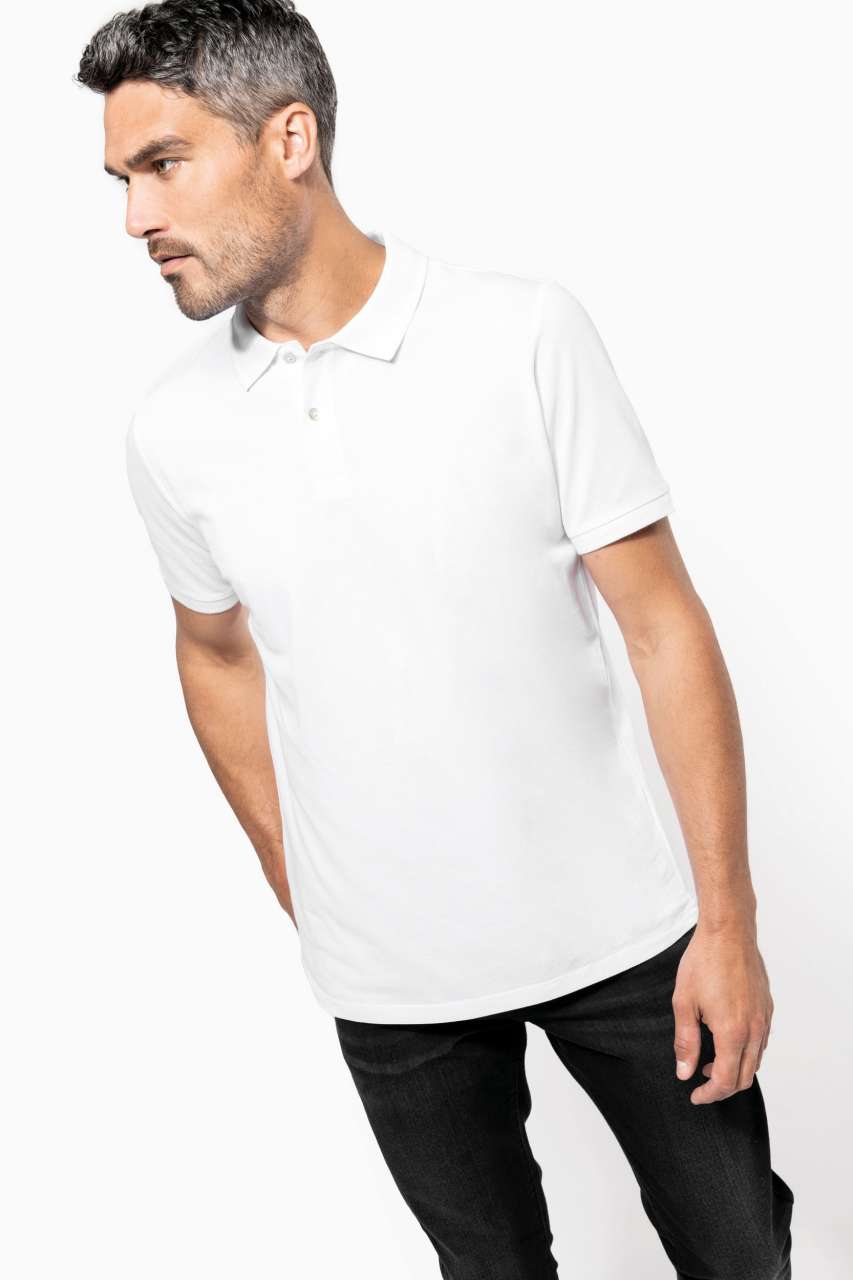 KA2000 MEN'S SUPIMA® SHORT SLEEVE POLO SHIRT – Obrázok 3