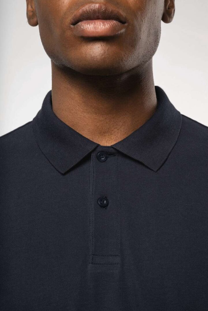 MEN’S ORGANIC 180 PIQUÉ POLO SHIRT LONG SLEEVES – Obrázok 3