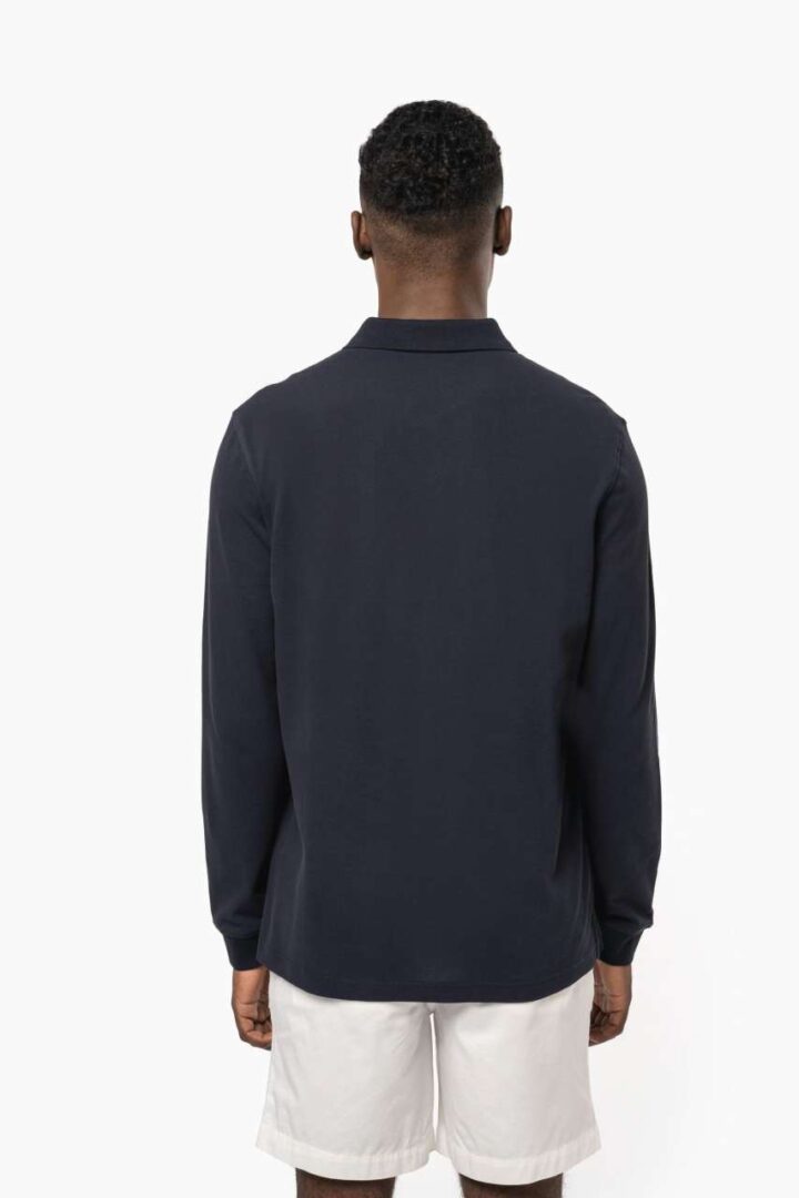 MEN’S ORGANIC 180 PIQUÉ POLO SHIRT LONG SLEEVES – Obrázok 5