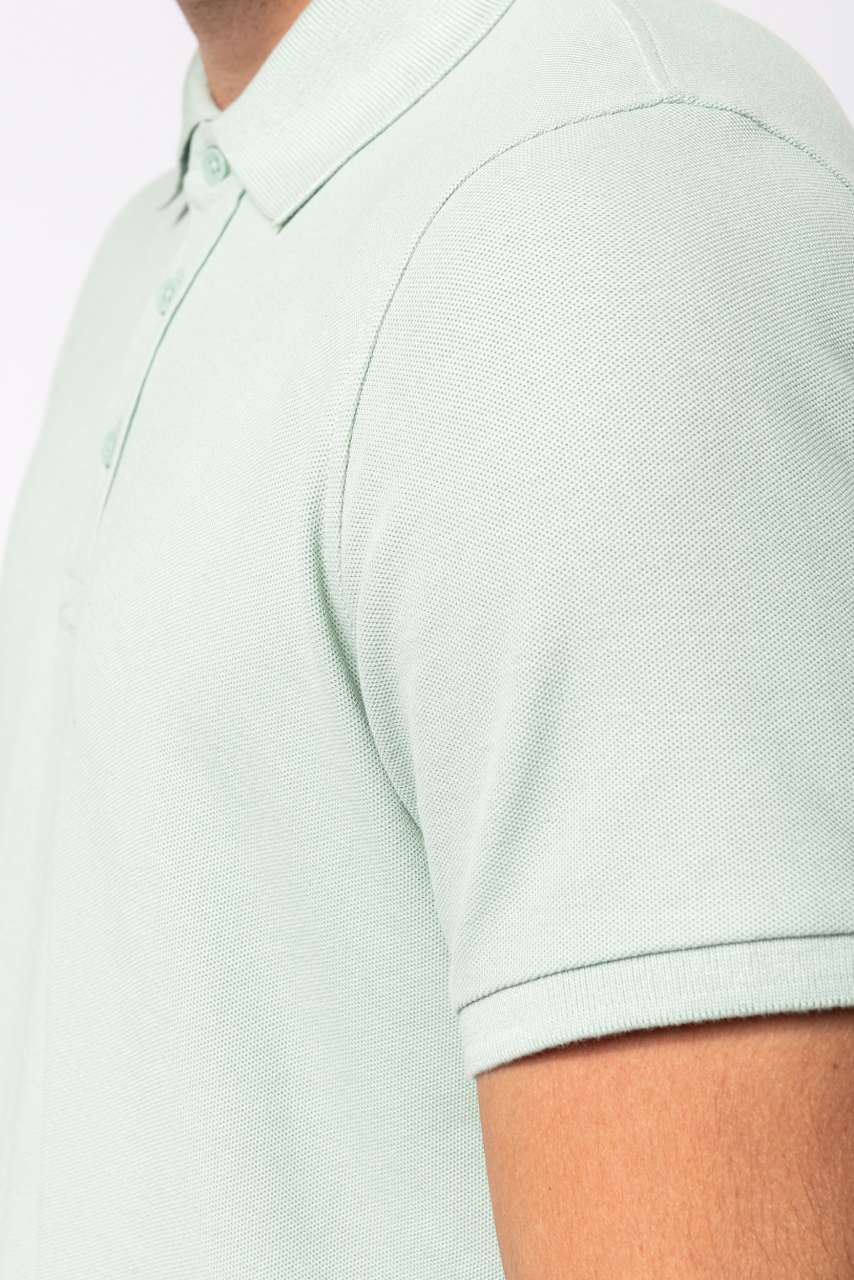 KA209 MEN'S ORGANIC PIQUÉ SHORT-SLEEVED POLO SHIRT – Obrázok 5
