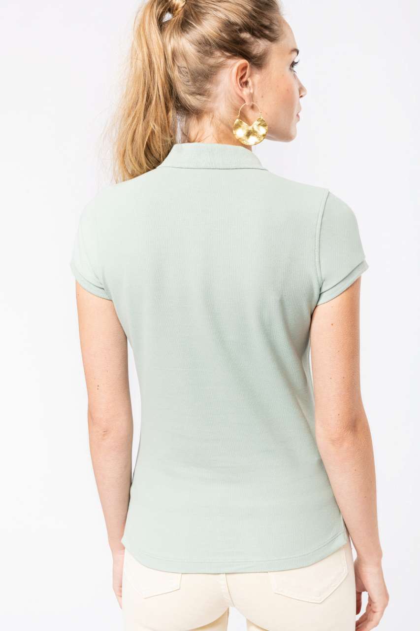 KA210 LADIES’ ORGANIC PIQUÉ SHORT-SLEEVED POLO SHIRT – Obrázok 2