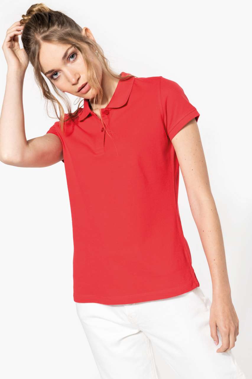 KA242 LADIES' SHORT-SLEEVED POLO SHIRT – Obrázok 3