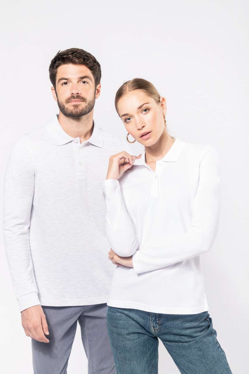 KA243 MEN'S LONG-SLEEVED POLO SHIRT – Obrázok 5