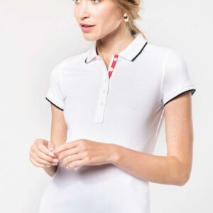 KA252 LADIES' SHORT-SLEEVED PIQUÉ KNIT POLO SHIRT