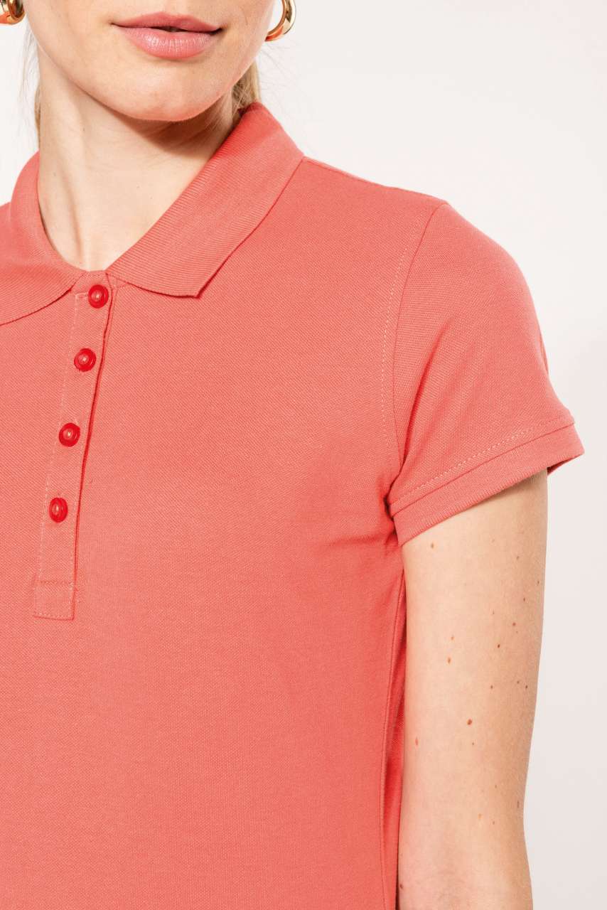 KA255 LADIES’ SHORT-SLEEVED PIQUÉ POLO SHIRT – Obrázok 3