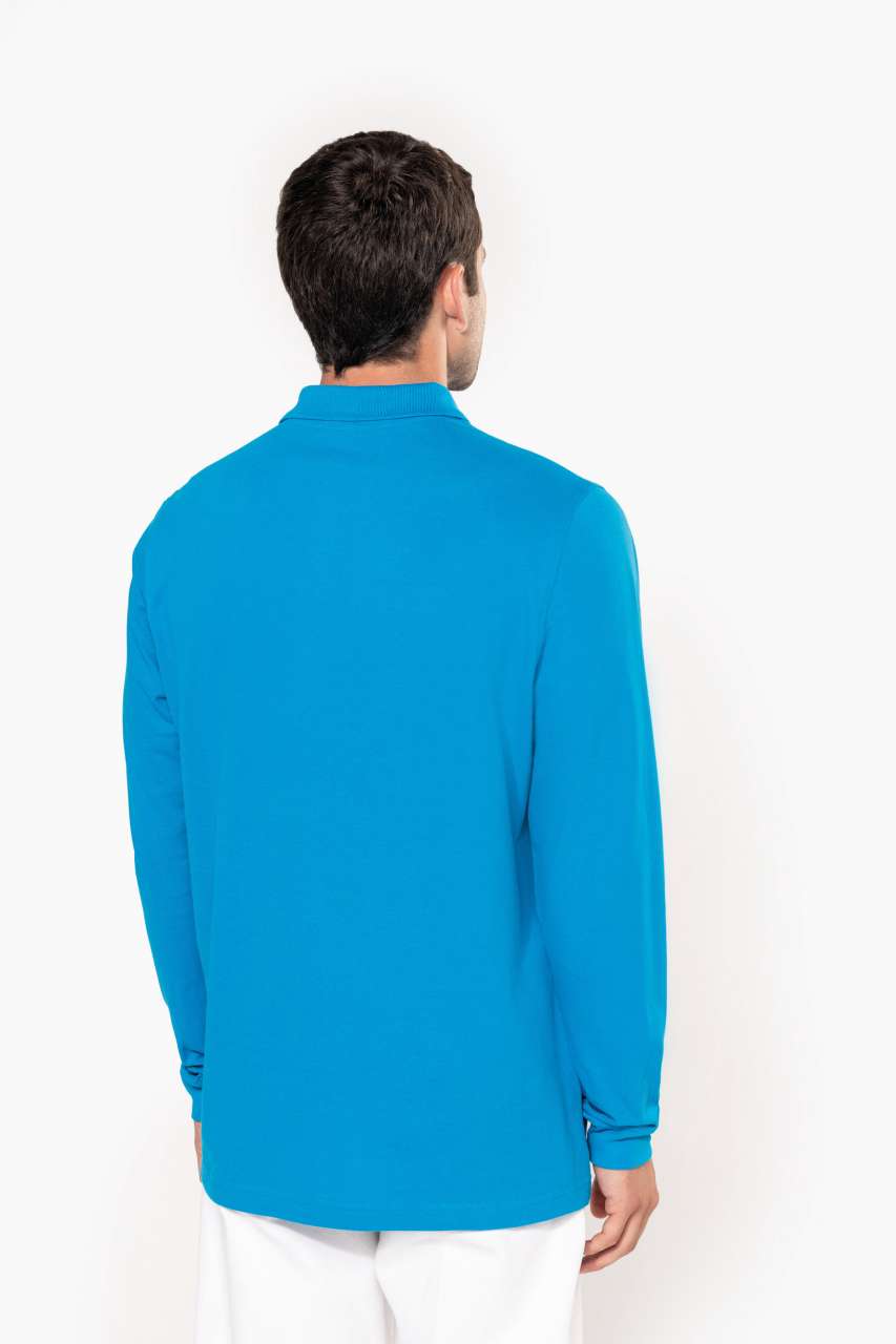 KA256 MEN'S LONG-SLEEVED PIQUÉ POLO SHIRT – Obrázok 2
