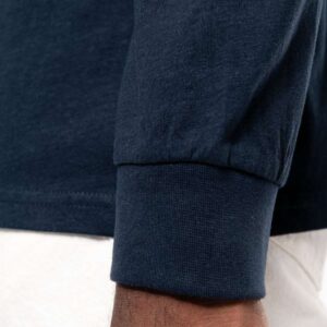 KA264 MEN'S LONG SLEEVED JERSEY POLO SHIRT