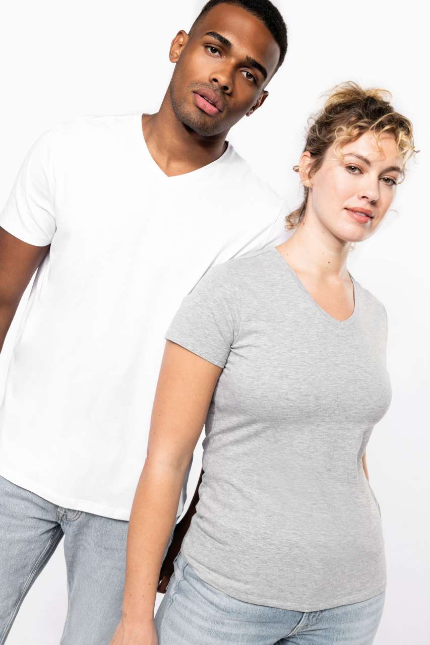 KA3014 MEN'S SHORT-SLEEVED V-NECK T-SHIRT