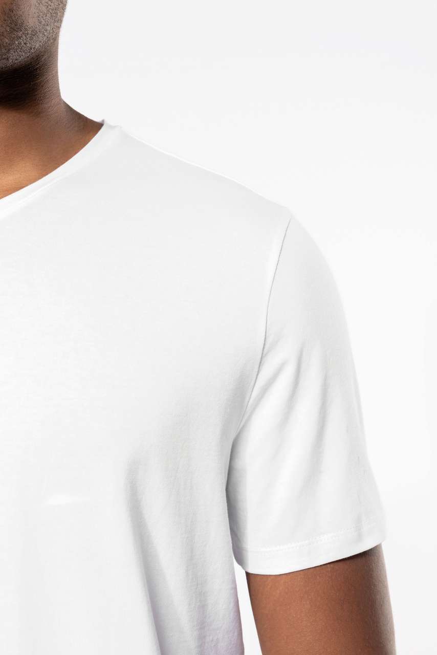 KA3014 MEN'S SHORT-SLEEVED V-NECK T-SHIRT – Obrázok 5