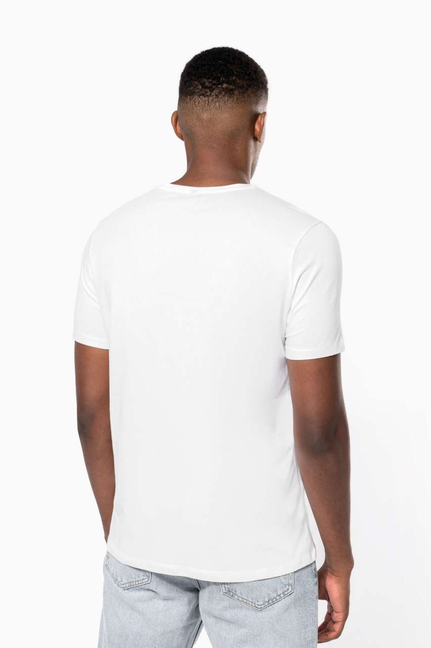 KA3014 MEN'S SHORT-SLEEVED V-NECK T-SHIRT – Obrázok 6