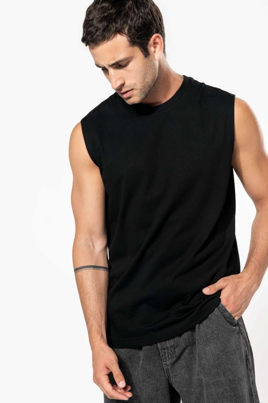KA3022IC ECO-FRIENDLY MEN SLEEVELESS T-SHIRT – Obrázok 3