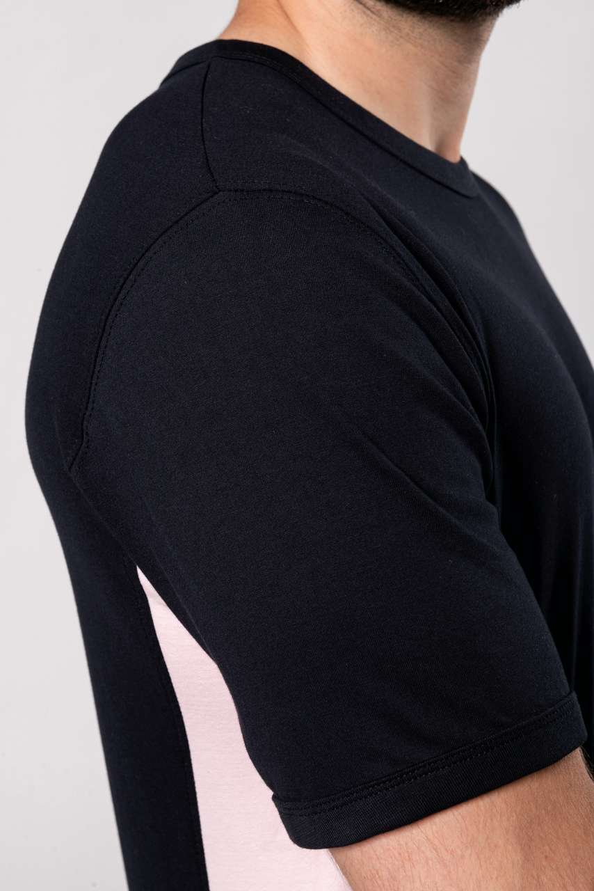KA340 TIGER - SHORT-SLEEVED TWO-TONE T-SHIRT – Obrázok 4