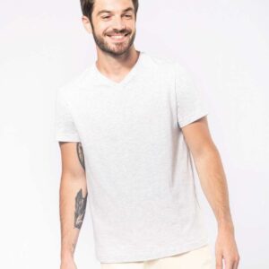 KA357 MEN'S SHORT-SLEEVED V-NECK T-SHIRT