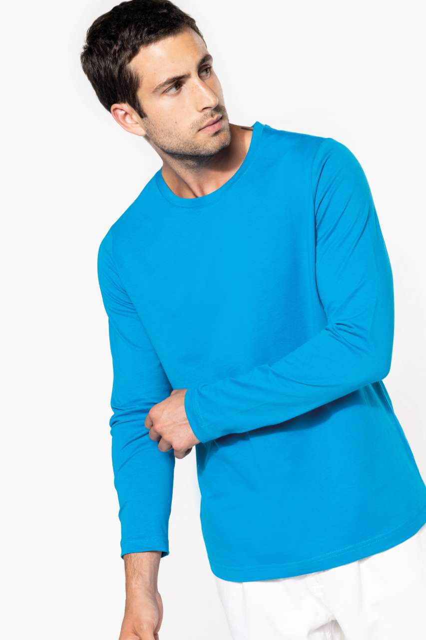 KA359 MEN'S LONG-SLEEVED CREW NECK T-SHIRT