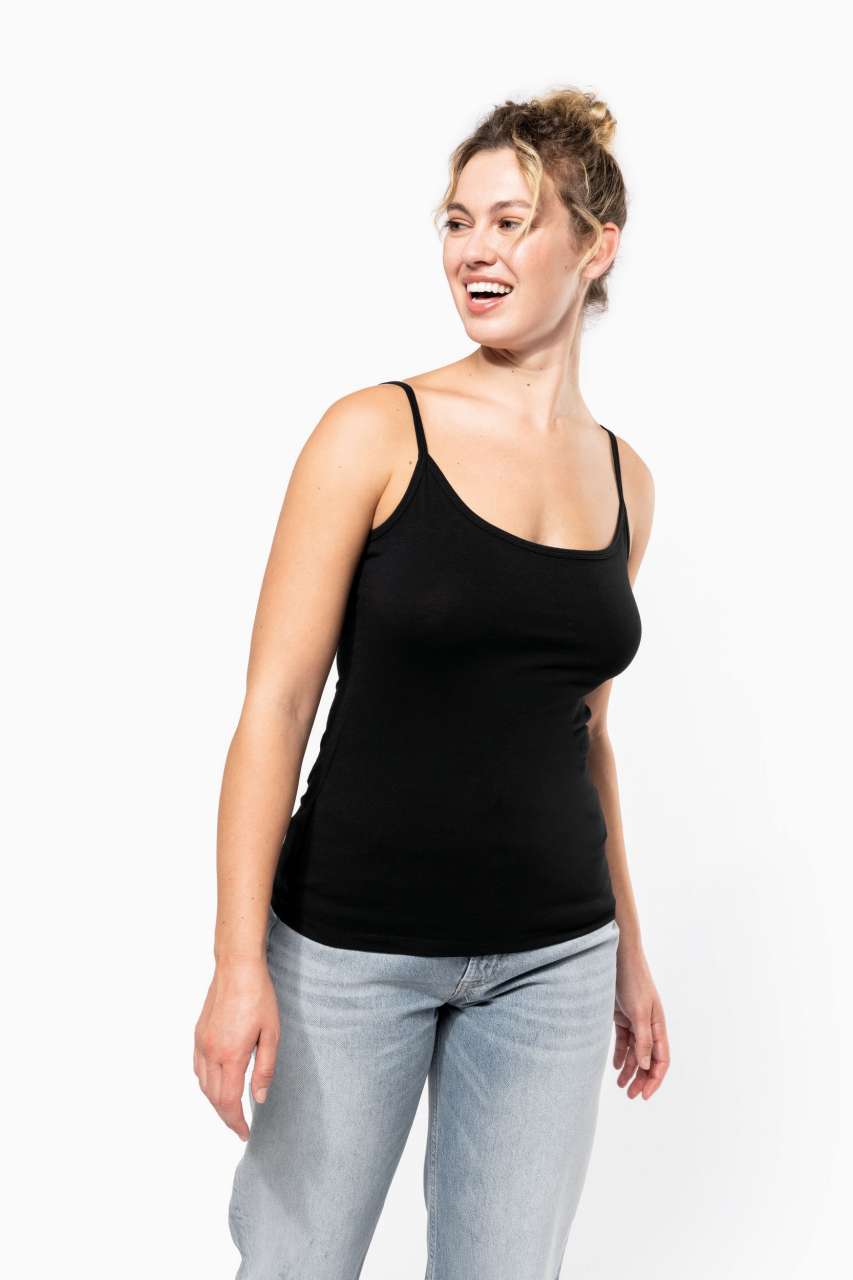 KA397 LADIES' STRAPPY TANK TOP – Obrázok 4