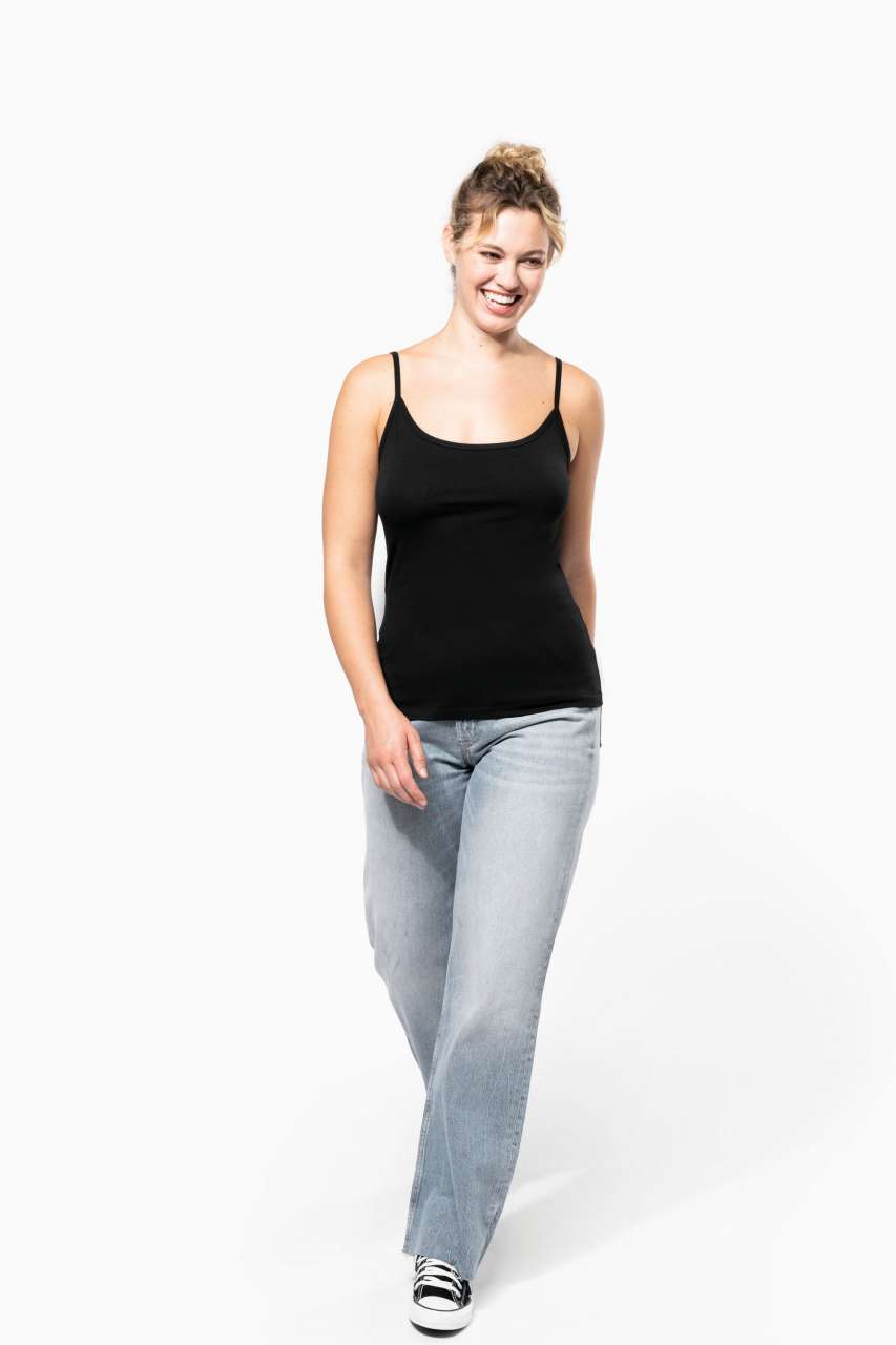 KA397 LADIES' STRAPPY TANK TOP – Obrázok 5