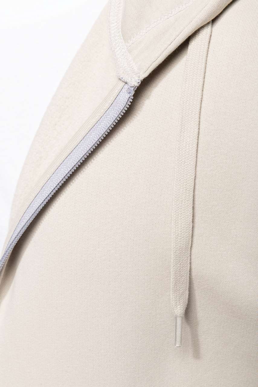 KA4030 MEN'S ECO-FRIENDLY HOODED SWEATSHIRT WITH ZIP FASTENING – Obrázok 5