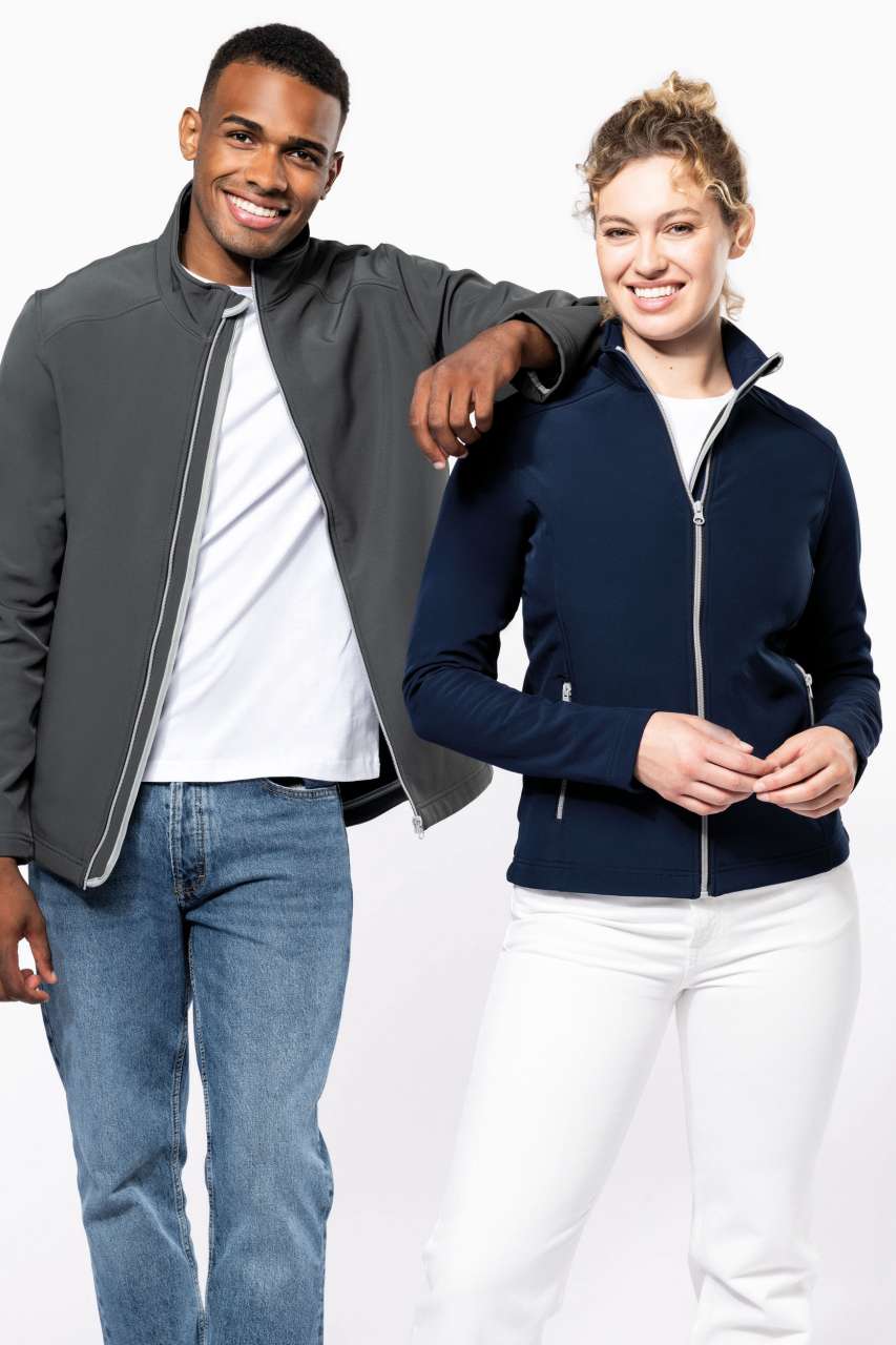 KA424 MEN’S 2-LAYER SOFTSHELL JACKET – Obrázok 3