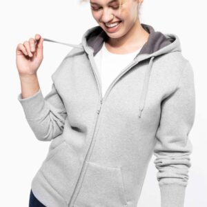 KA444 FULL ZIP HOODED SWEATSHIRT